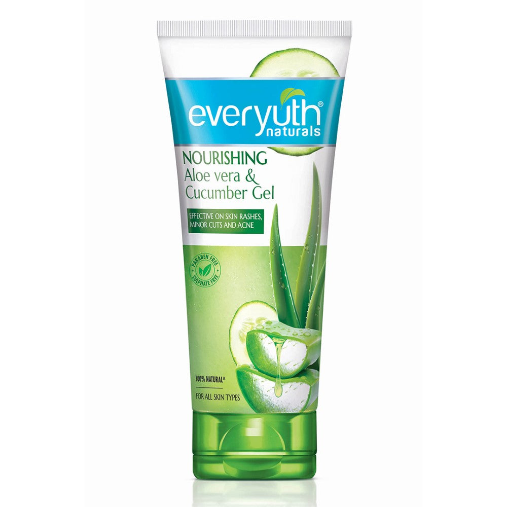 Everyuth Naturals Nourishing Aloe Vera & Cucumber Gel| Protects from A –  ZydusMart by Zydus