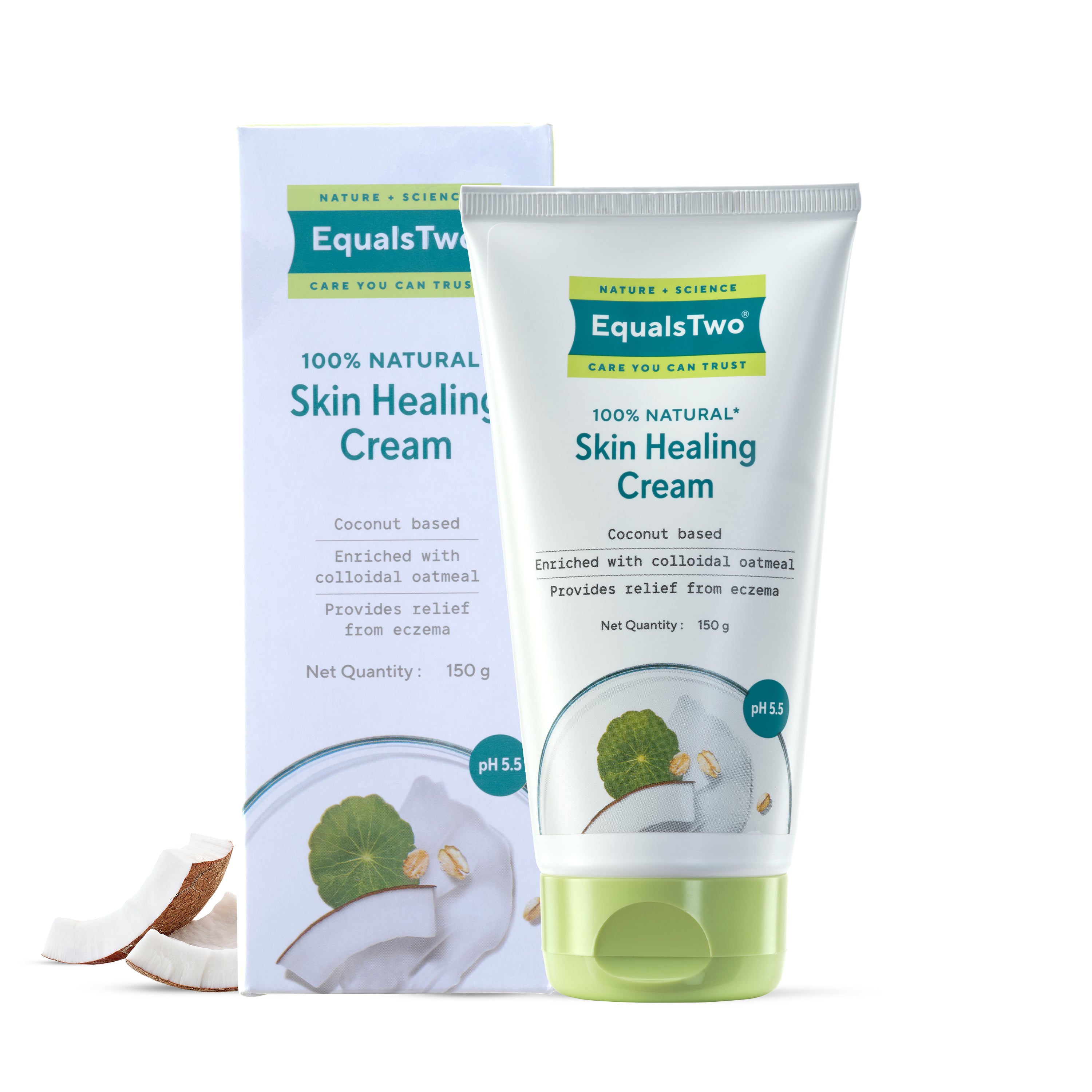 EqualsTwo Skin Healing Cream (150 gm, Carton) – ZydusMart by Zydus
